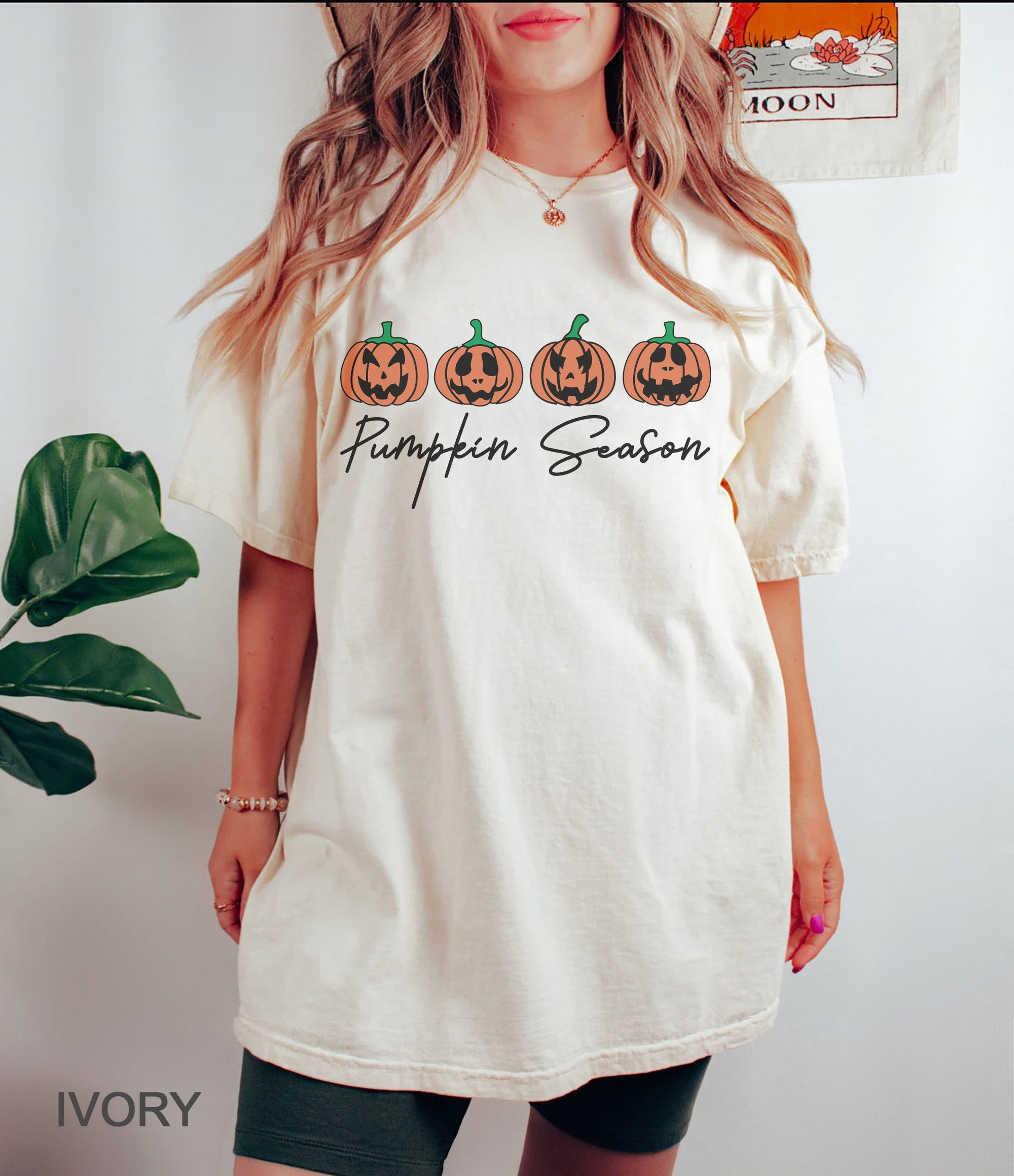 Pumpkin Season Halloween Shirt | Spooky Skeleton Tee Gift image 4