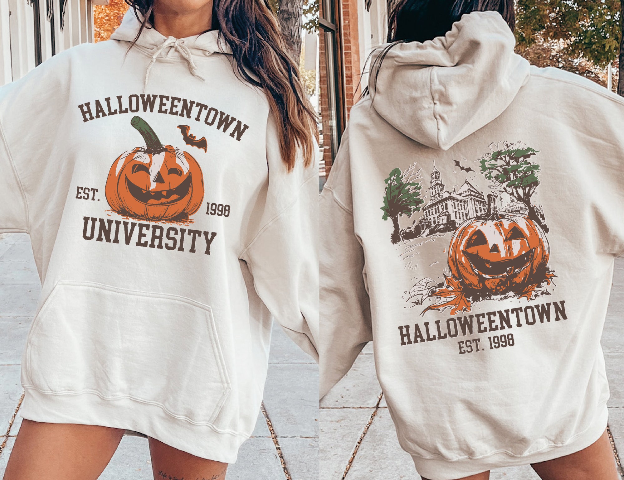 Halloweentown University Sweatshirt: Retro Fall & Halloween Wear image 3