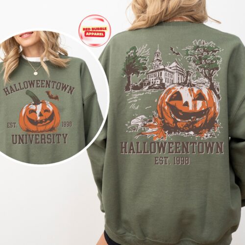 Halloweentown University Sweatshirt: Retro Fall & Halloween Wear image 0