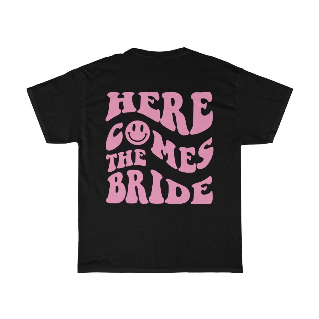 Y2K Retro Bride Shirt - Trendy Bachelorette Party Tee image 3