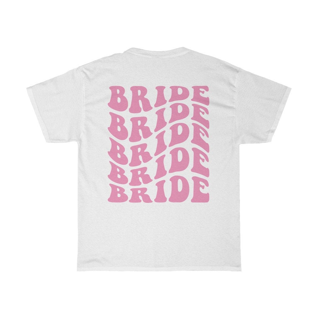 Boho Bride & Bachelorette Retro Tee - Bridal Party Gift image 1