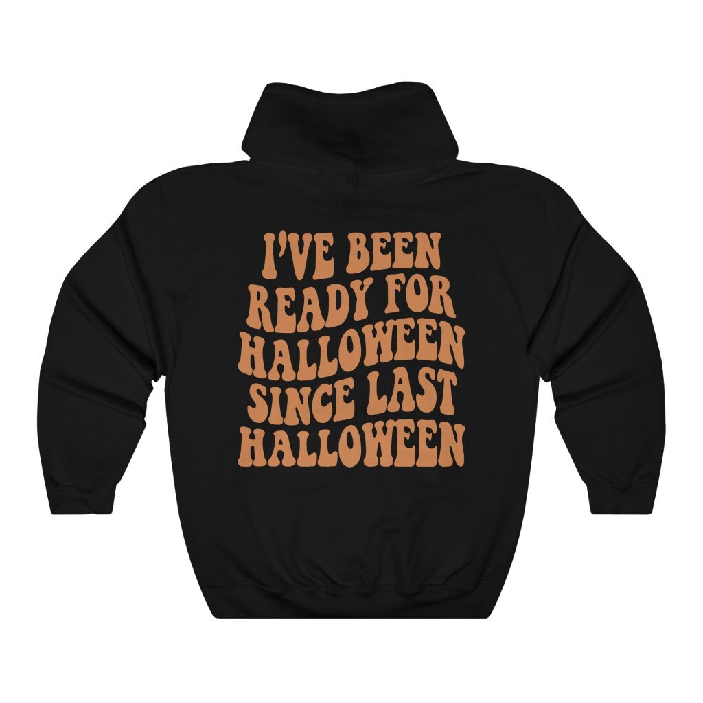 Retro Ready For Halloween Hoodie - Aesthetic Y2K Fall Fashion image 3