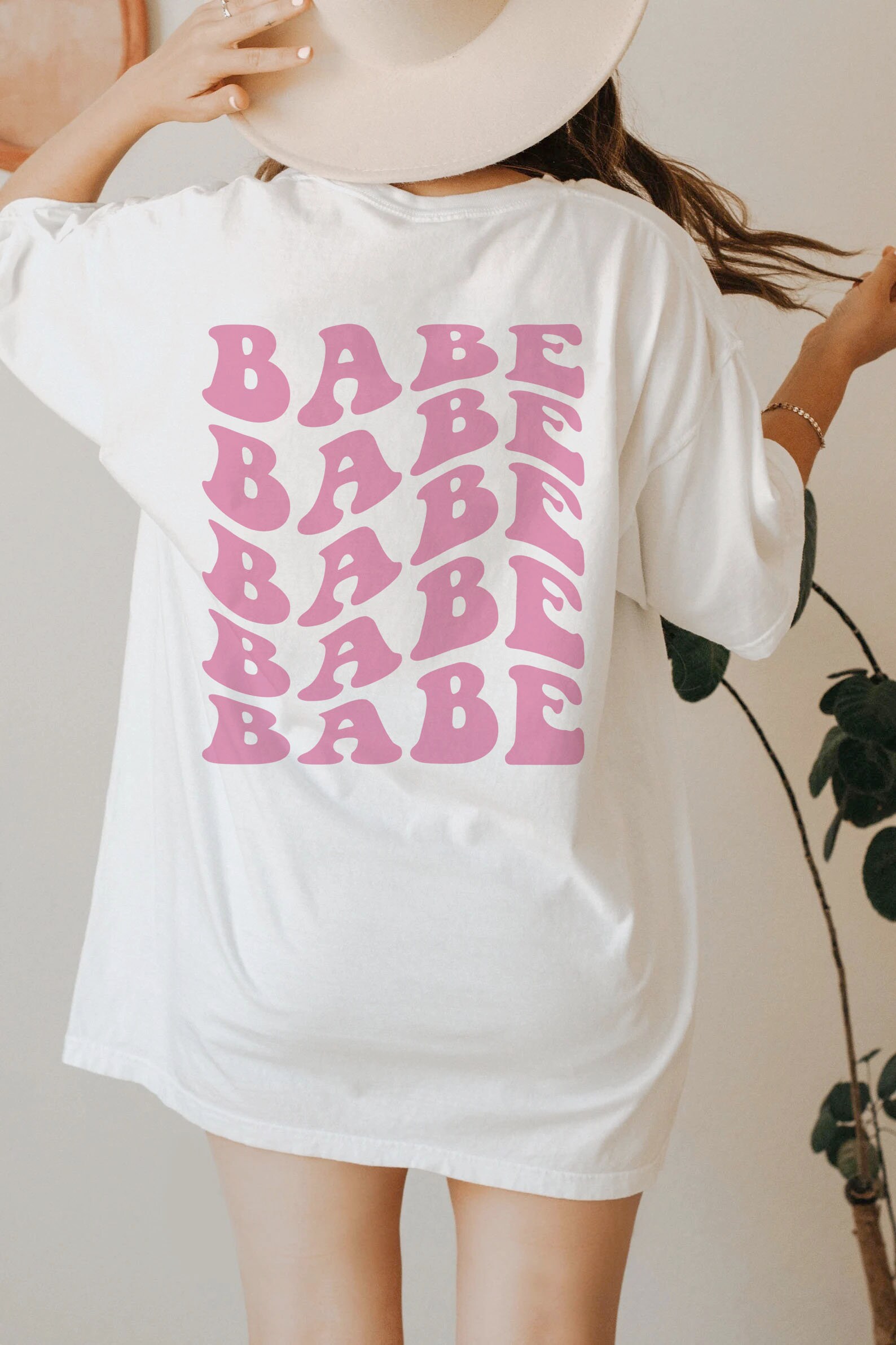 Chic Bridesmaid Babe Tee - Retro Bachelorette Matching Shirts image 1