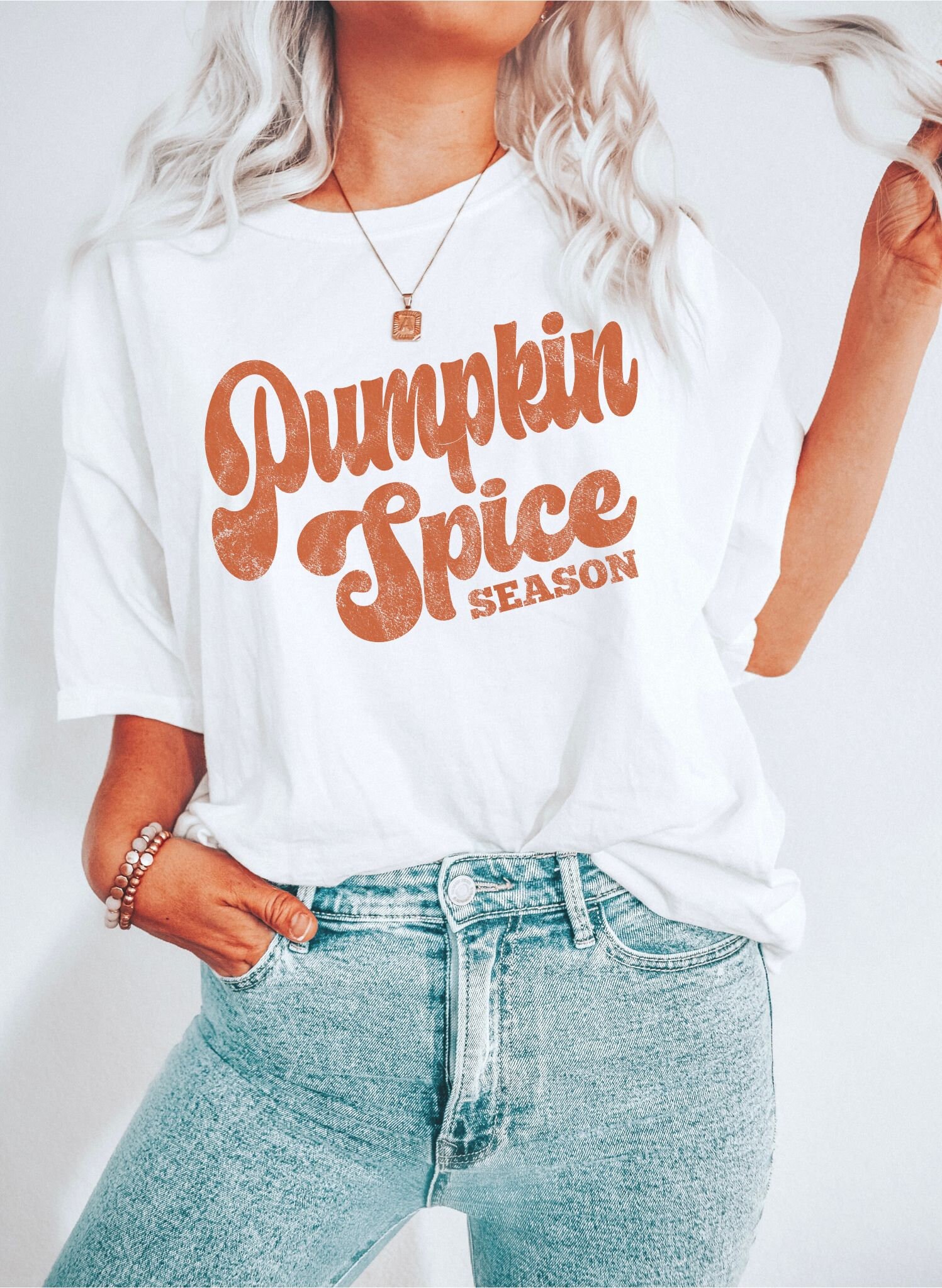 Autumn & Halloween Shirts: Pumpkin Spice & Retro Tees for Women image 0