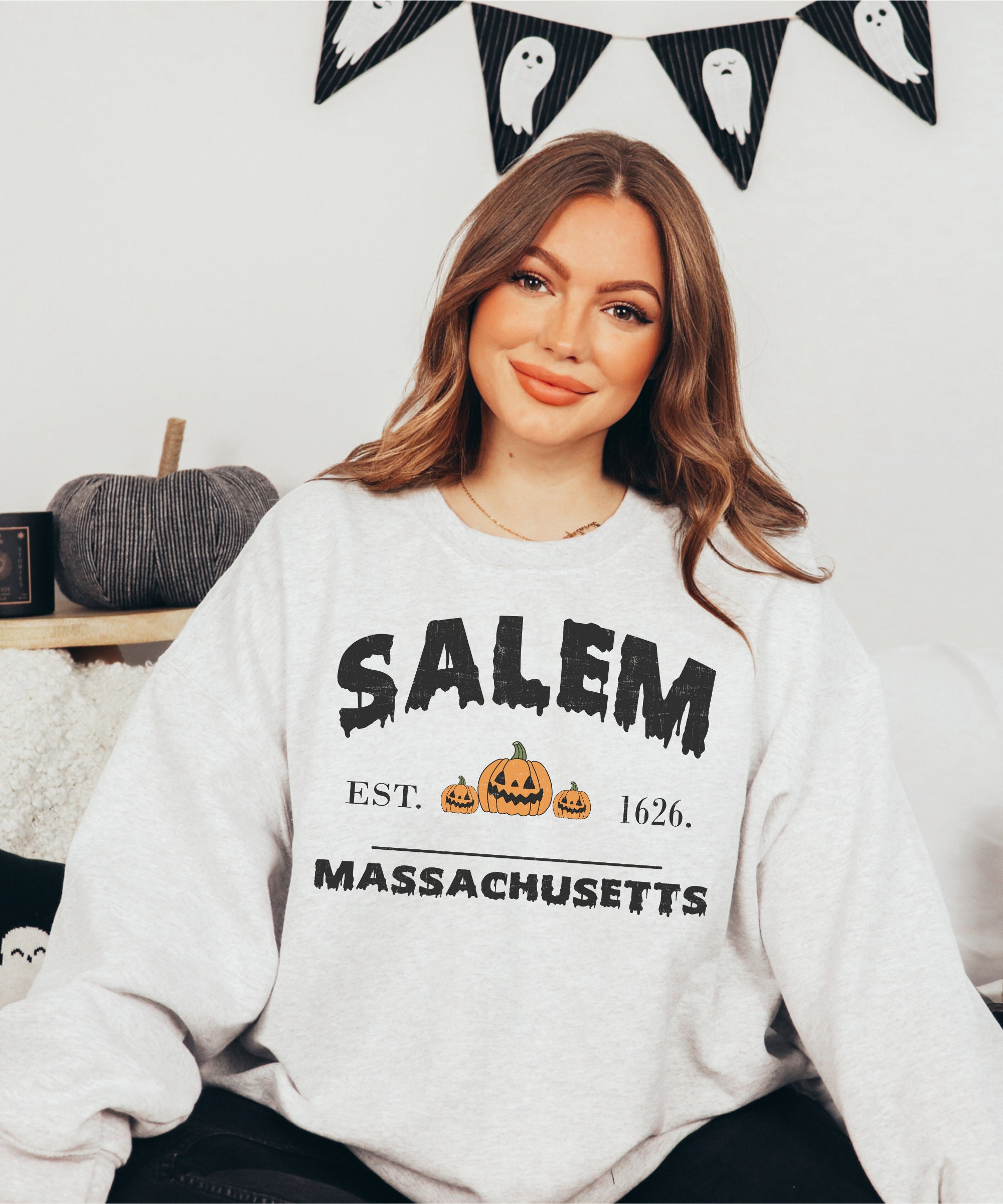 Salem Witch & Hocus Pocus Sweatshirt Fall Halloween Tee image 1