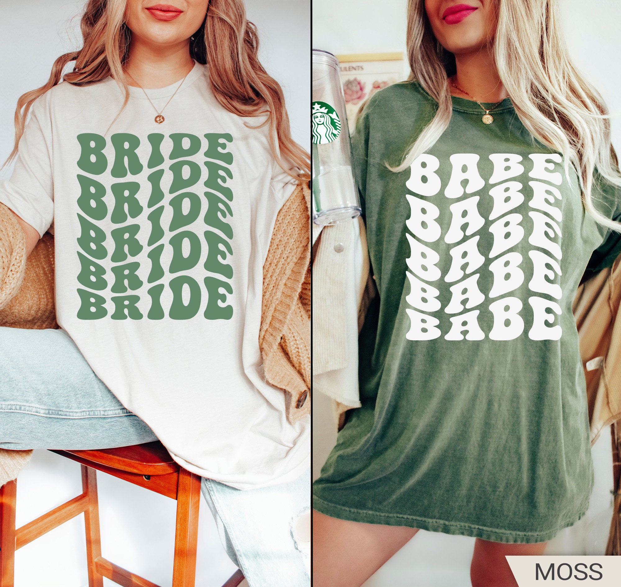 Custom Retro Bachelorette Shirts Personalized Bridal Shower Gift image 1