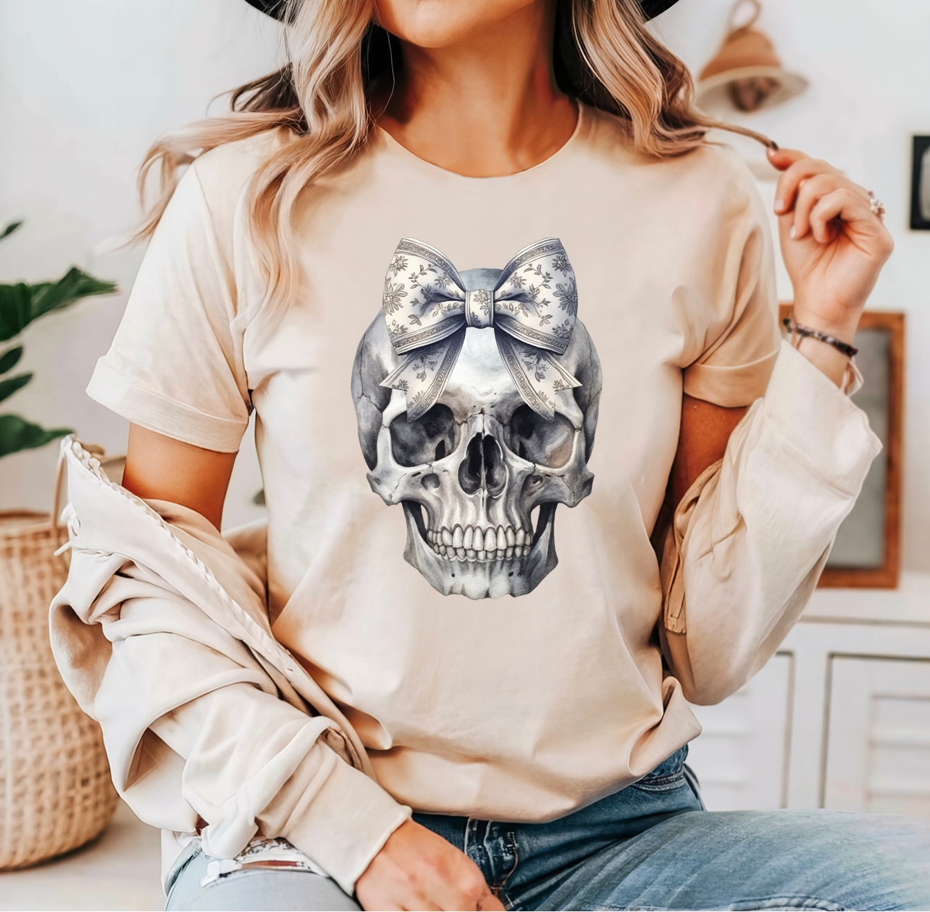 Haunted House Skeleton Halloween Shirt image 5