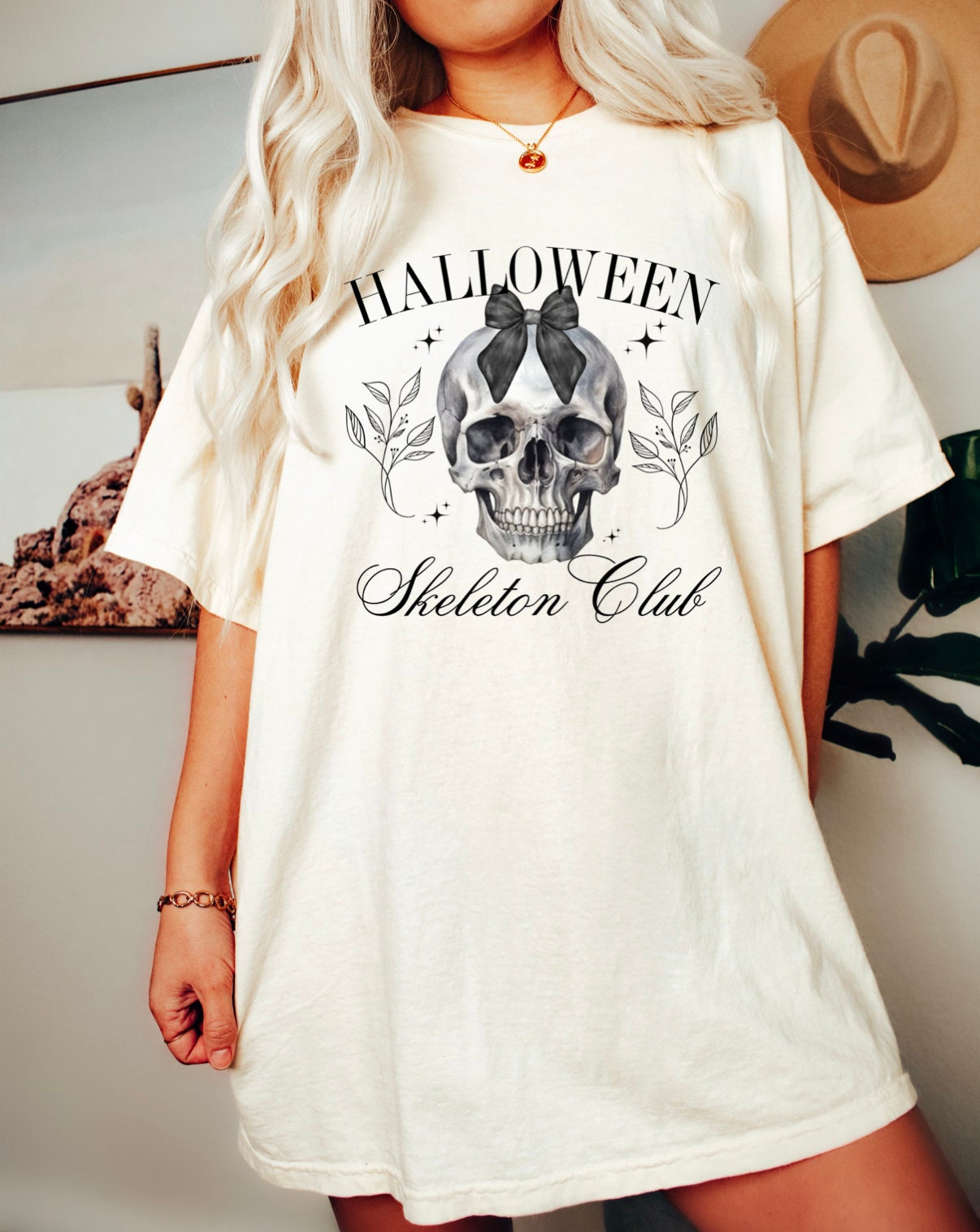 Cute Skeleton Halloween Shirt image 2