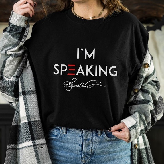 Kamala Harris I'm Speaking Shirt Vice Presidential Debate 2024 T-Shirt Women's Power Tee image 2