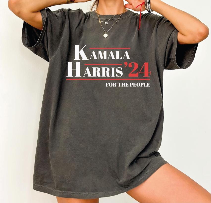 Kamala Harris 2024 Shirt Madam President For The People I Am Speaking Tee image 5