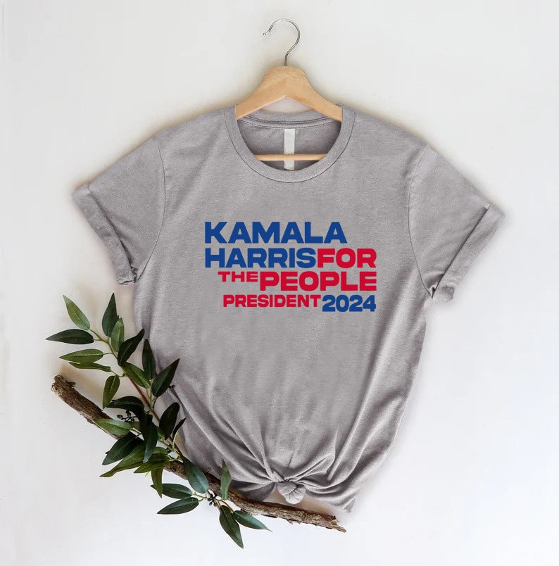 Kamala Harris For The People 2024 President Shirt Democrat Rally Gift Tshirt image 6