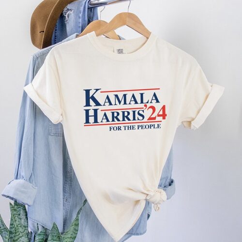 Kamala Harris 2024 Comfort Colors Shirt Madam President Tee Presidential Election Shirt image 0