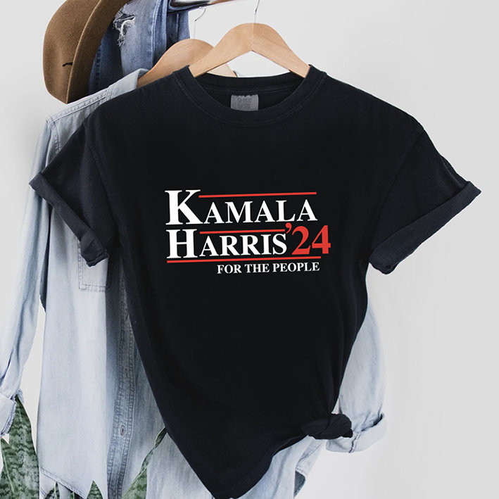 Kamala Harris 2024 Comfort Colors Shirt Madam President Tee Presidential Election Shirt image 1