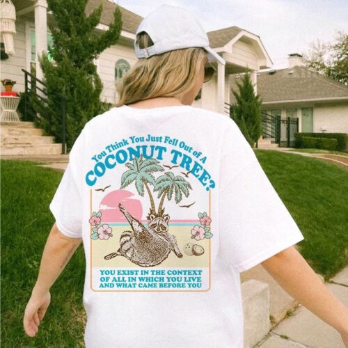 Kamala Harris Coconut Tree Meme Shirt President 2024 Harris 47 T-Shirt image 0