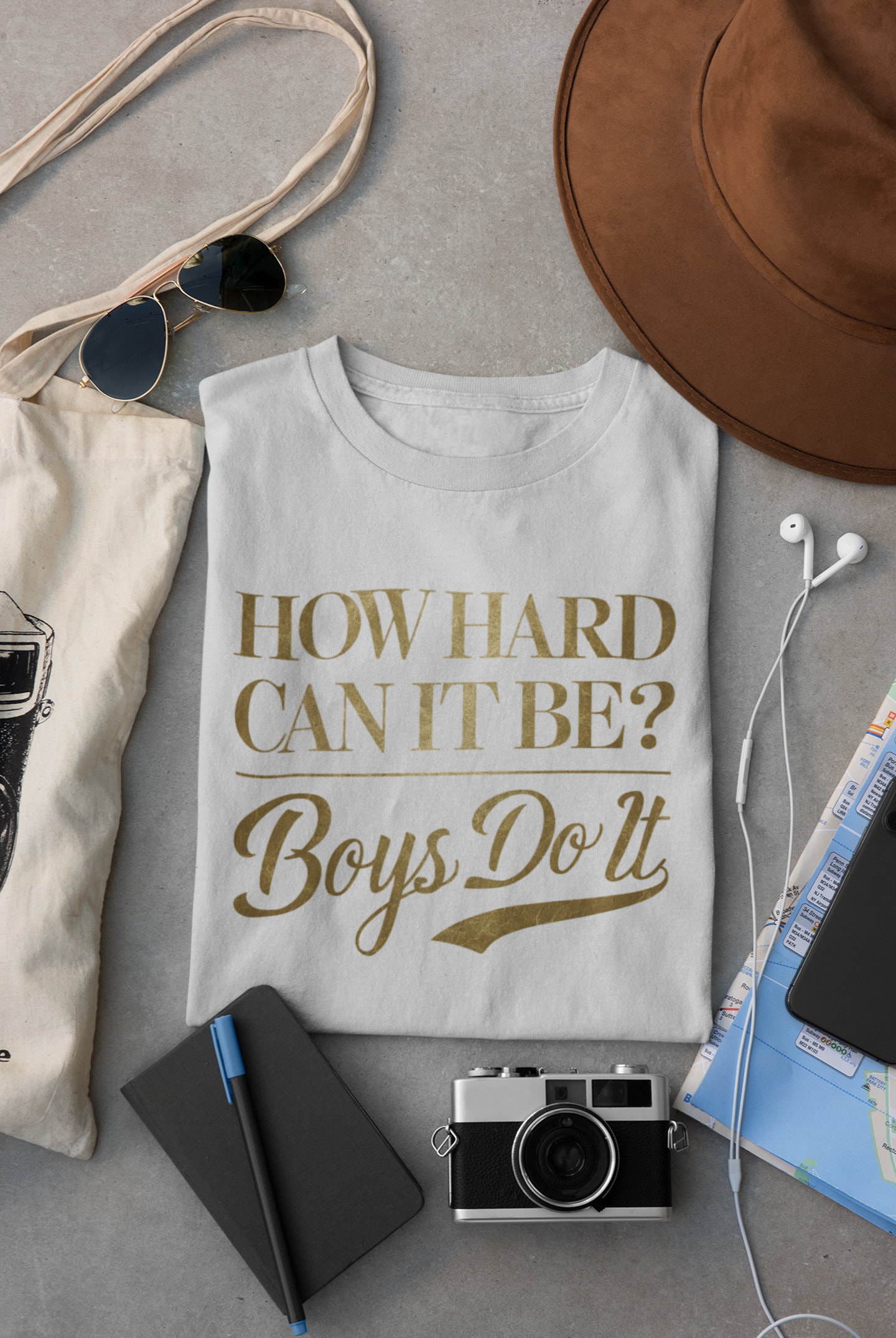 Funny Meme Shirt for Boys - How Hard Can It Be? Kamala Harris Tee image 4