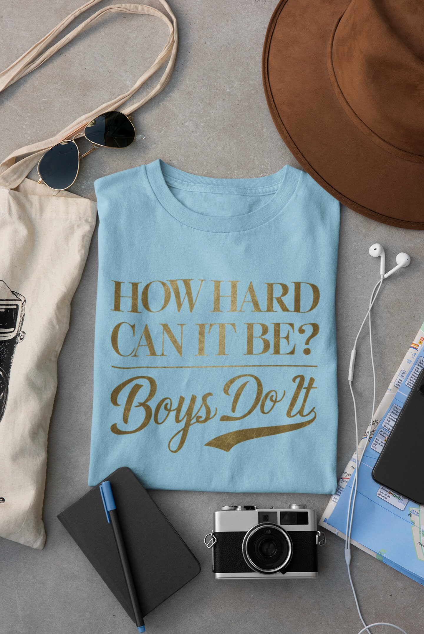 Funny Meme Shirt for Boys - How Hard Can It Be? Kamala Harris Tee image 8