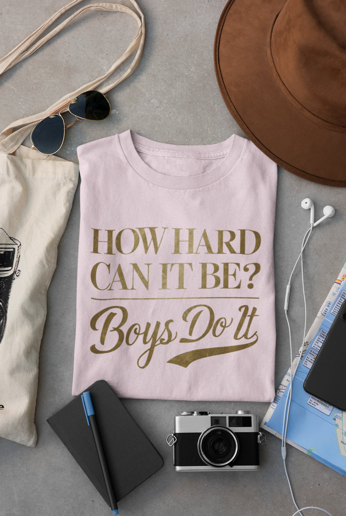 Funny Meme Shirt for Boys - How Hard Can It Be? Kamala Harris Tee image 3