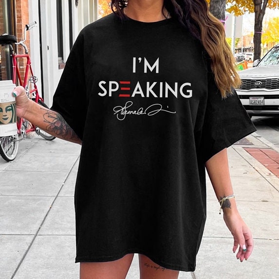 Kamala Harris I'm Speaking Shirt Vice Presidential Debate 2024 T-Shirt Women's Power Tee image 1