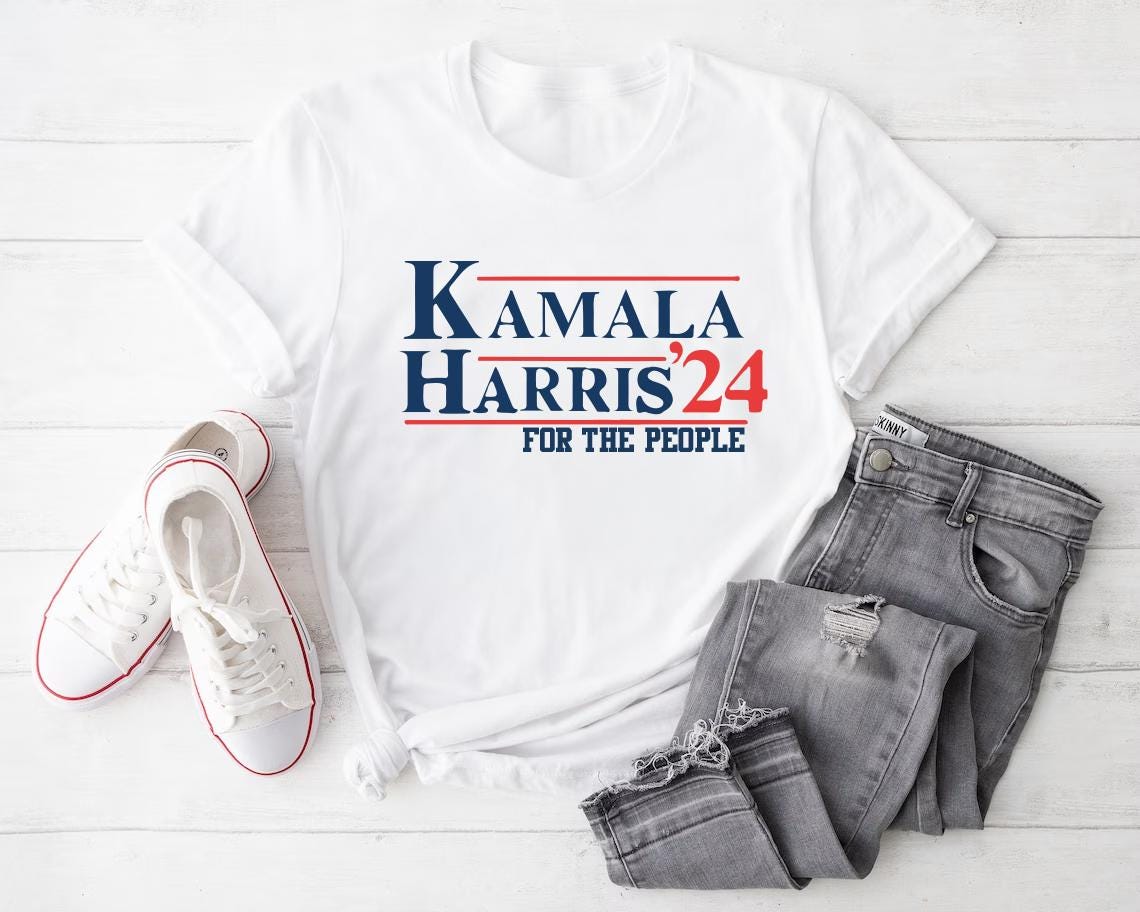 Kamala Harris 2024 Election T-Shirt Madam President Campaign Rally Tee image 6