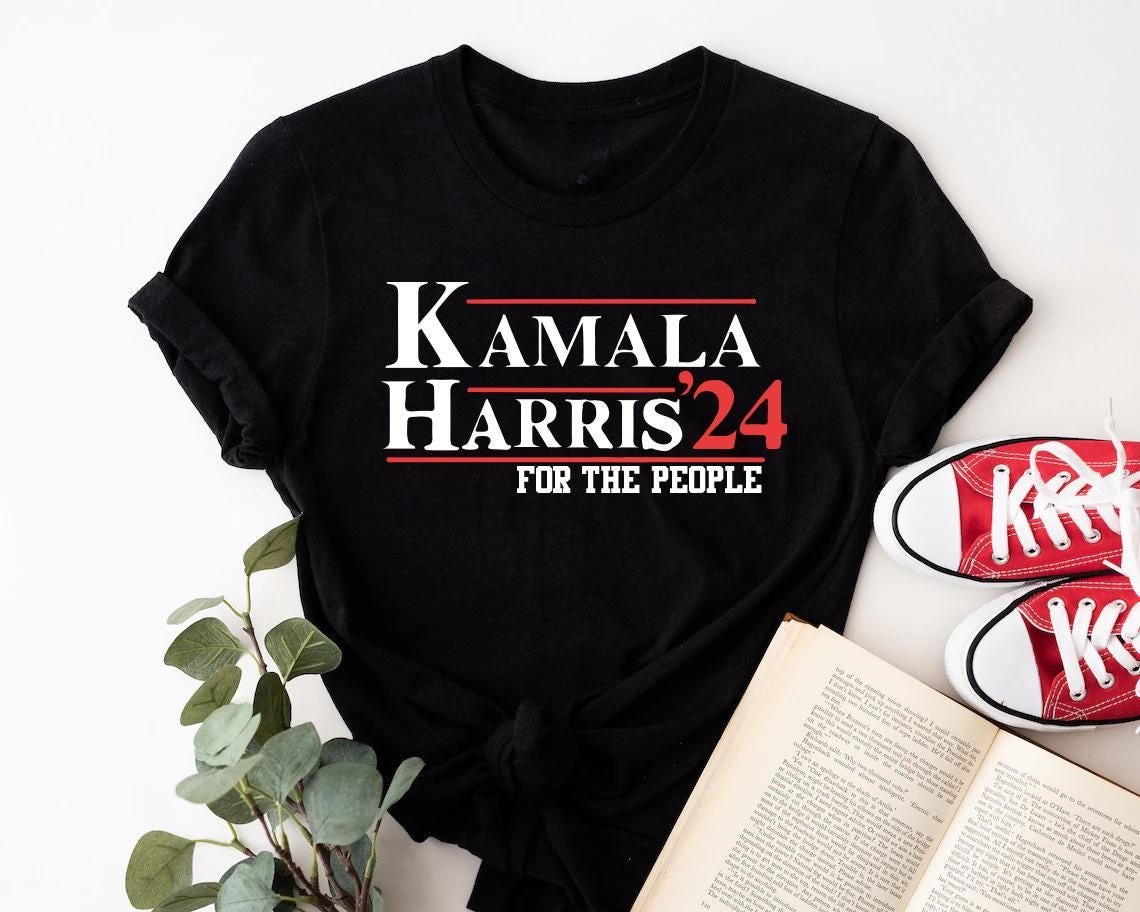 Kamala Harris 2024 Election T-Shirt Madam President Campaign Rally Tee image 2