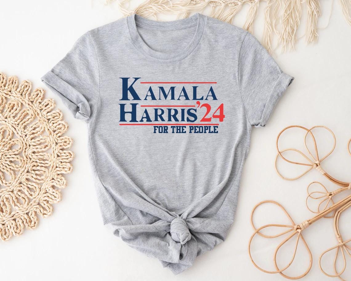 Kamala Harris 2024 Election T-Shirt Madam President Campaign Rally Tee image 3