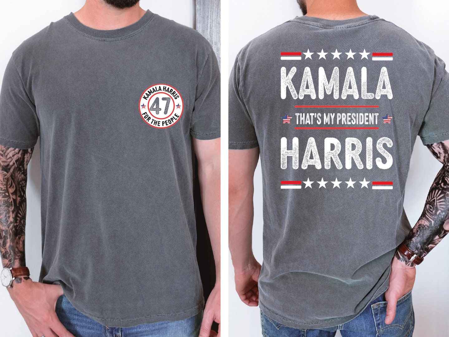 Kamala Harris 2024 Shirt Comfort Colors President Kamala Harris Rally T-Shirt Madam President image 1