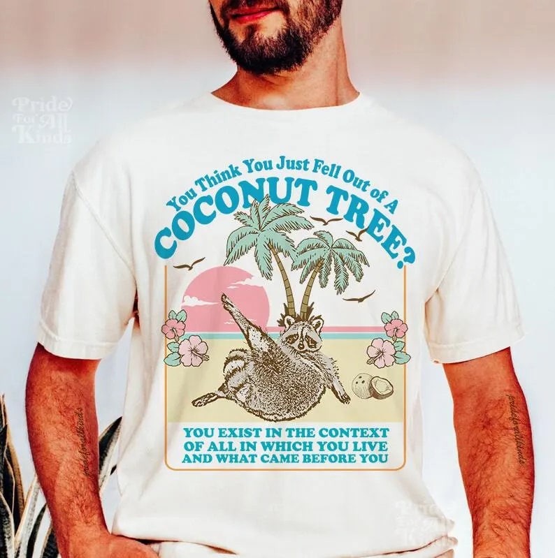 Kamala Harris Meme T-Shirt Social Democrat Roevember Coconut Tree Shirt Harris 2024 image 2