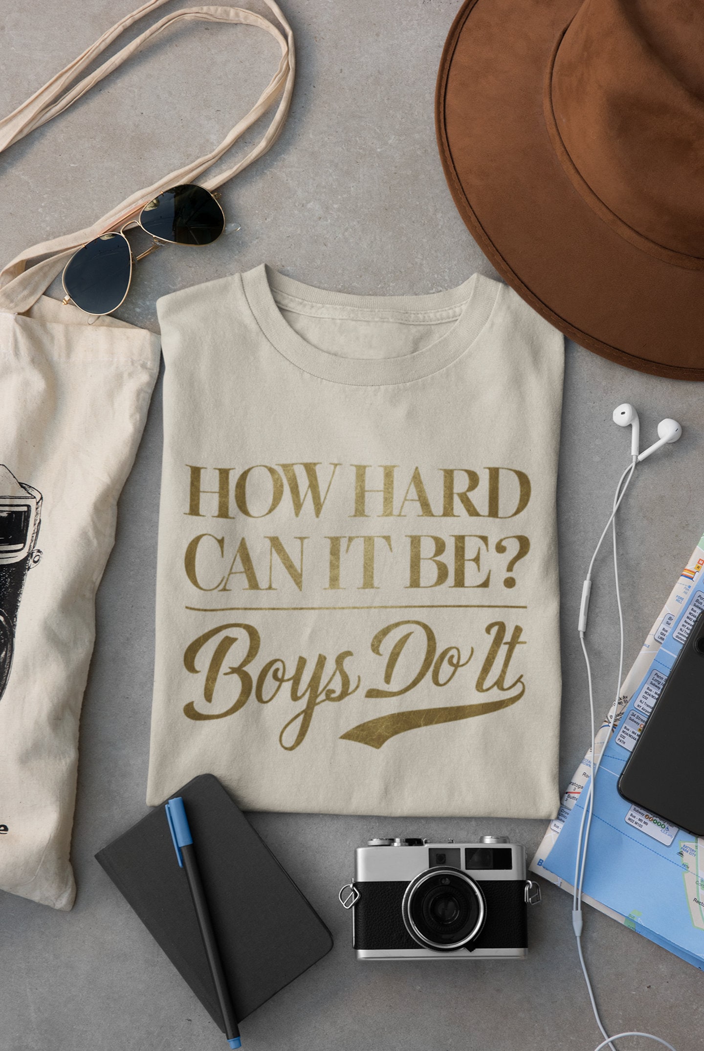 Funny Meme Shirt for Boys - How Hard Can It Be? Kamala Harris Tee image 7