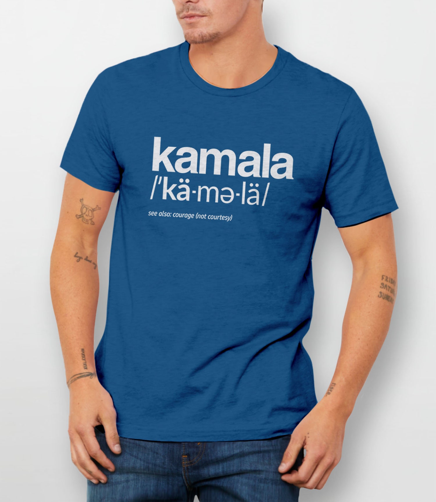 Kamala Harris 2024 Definition T-Shirt | Pro Kamala Anti Trump Tee | Women's Democratic Graphic Tee image 0