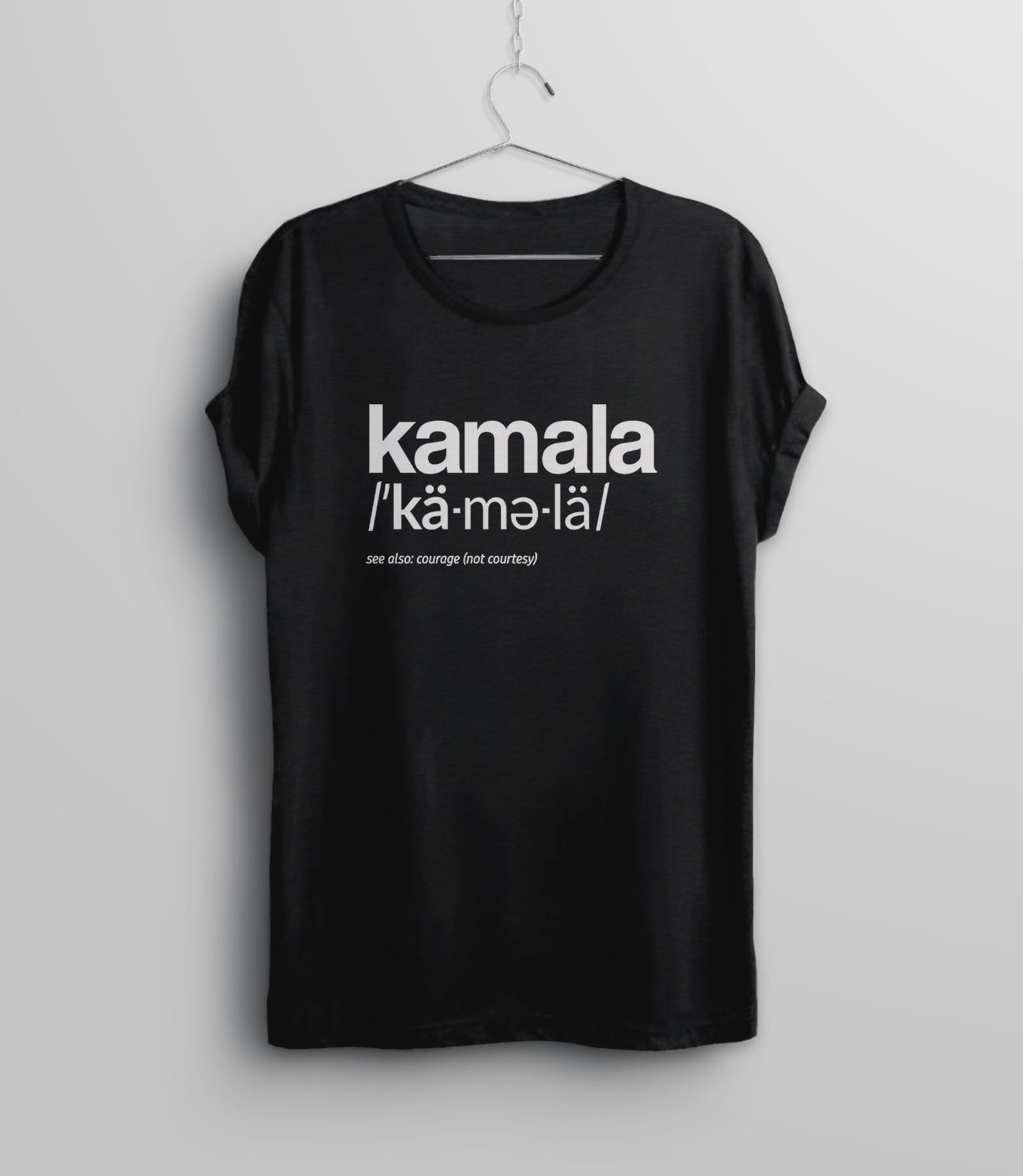 Kamala Harris 2024 Definition T-Shirt | Pro Kamala Anti Trump Tee | Women's Democratic Graphic Tee image 1