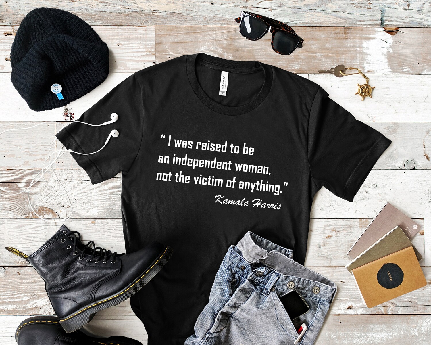 Kamala Harris 2020 Victory Speech Quote Shirt - First Woman Vice President - Women Power Tee image 2