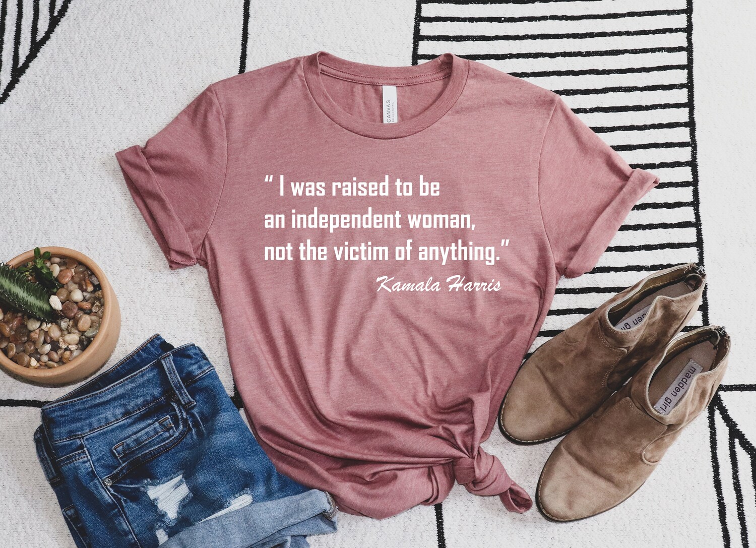 Kamala Harris 2020 Victory Speech Quote Shirt - First Woman Vice President - Women Power Tee image 3