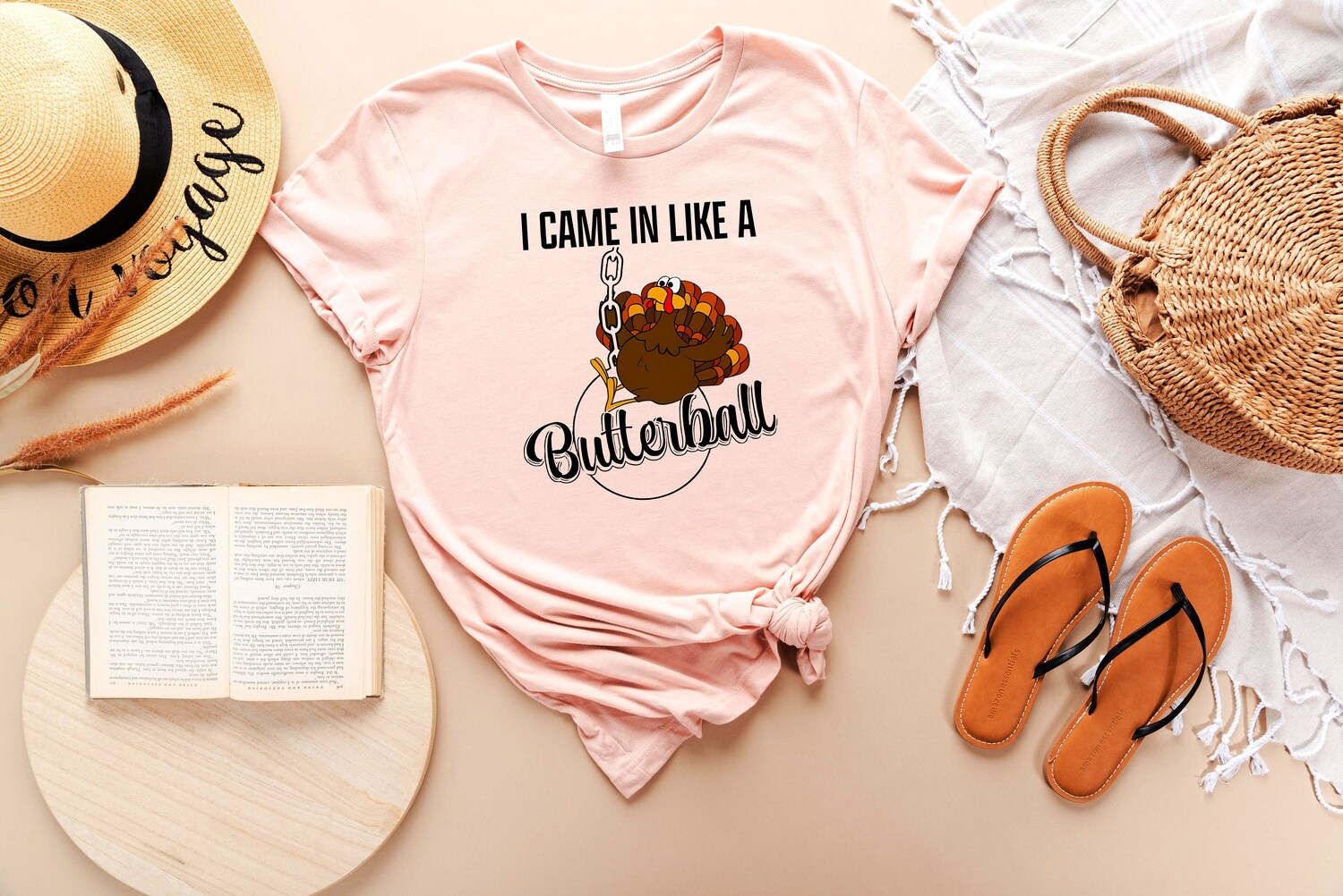 Funny Thanksgiving Turkey Shirt | Butterball Tee for Family Dinner | Thanksgiving Crew Apparel image 3