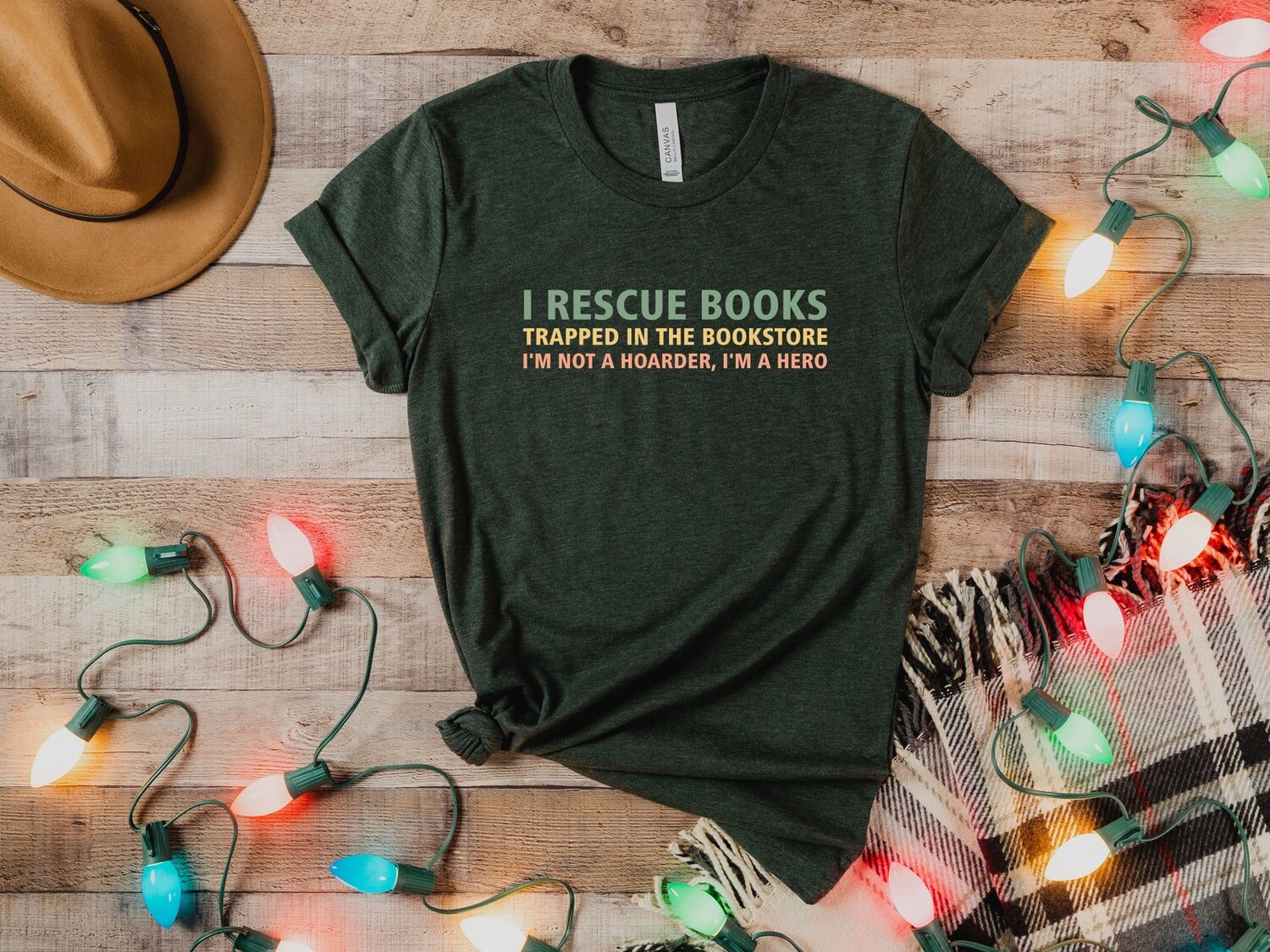 Book Lover Shirt - Gift for Bookworms Literary T-Shirt for Readers Librarian and Booksellers Gift image 2