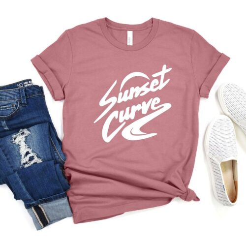 Sunset Curve Band Shirt Julie and the Phantoms Vintage Music Tee Sunset Gift image 0