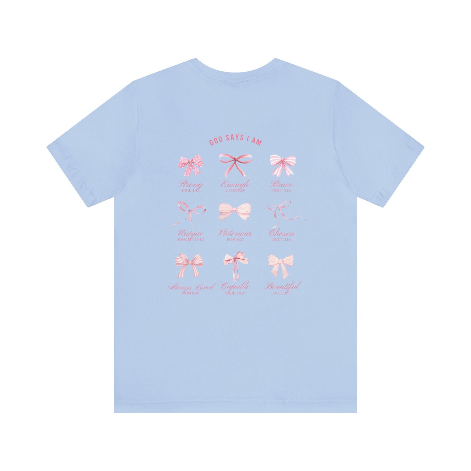 Christian Balletcore Crewneck Shirt Pink Bows | Coquette Clothing | Teen Girl Gift image 6