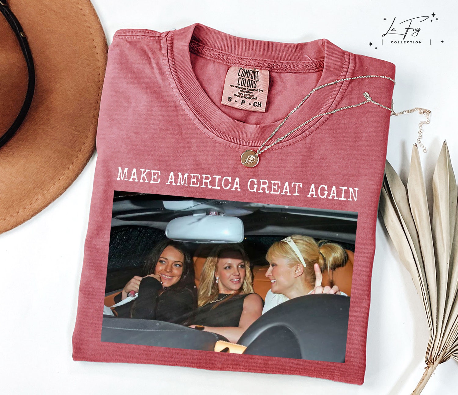 Make America Great Again Shirt Comfort Colors Funny Tee Britney Spears Mean Girls Paris Hilton image 4