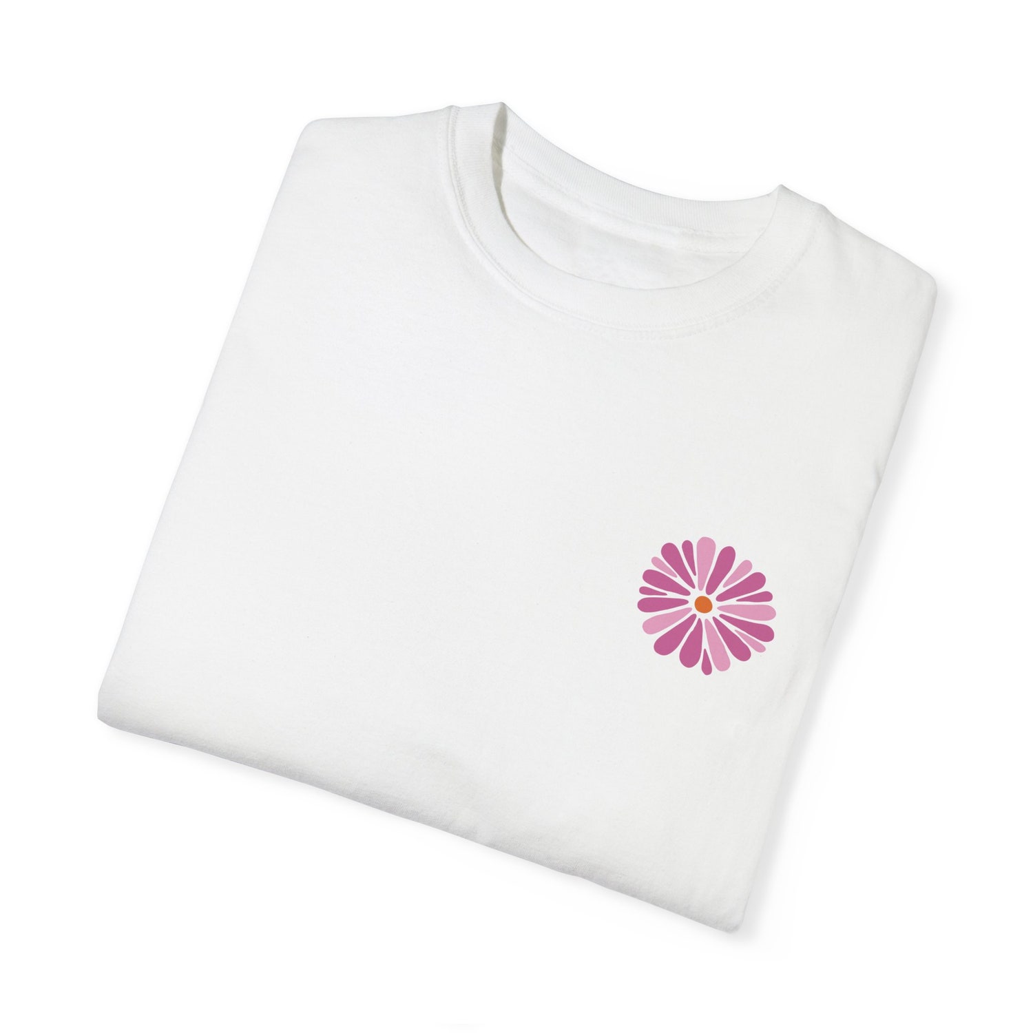 Christian Shirt - Wild Flower Pressed Flower Design - Cottagecore Teen Gift image 3