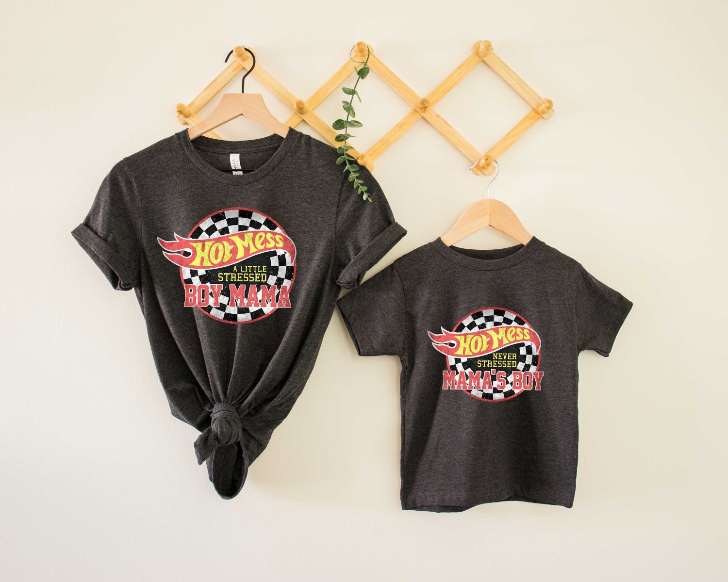 Formula Lover Mama and Boy Matching Shirt - Hot Mess Mom and Son Tee image 5