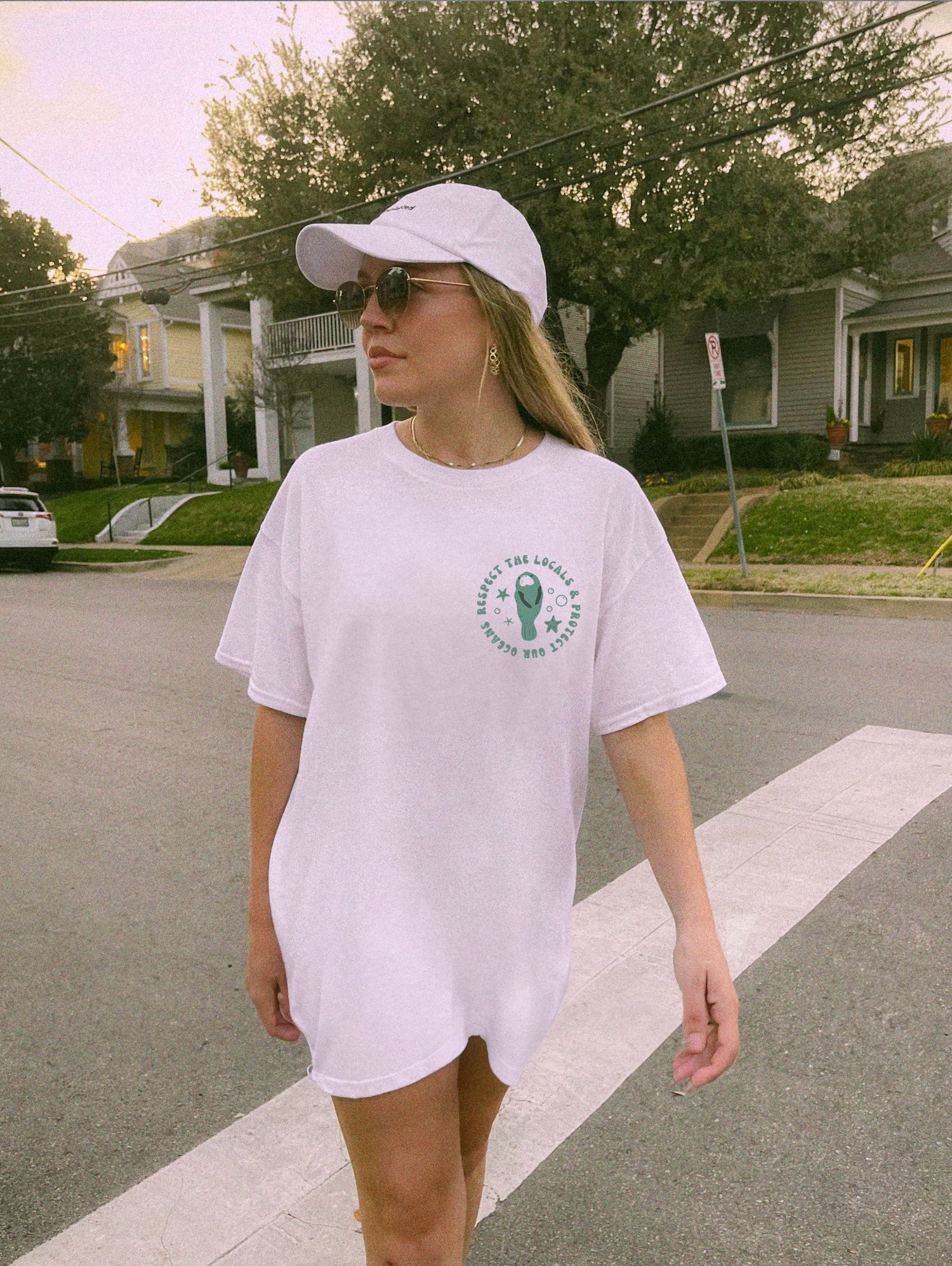 Manatee Shirt Ocean Animal Coconut Girl Style Teenage Gifts image 0