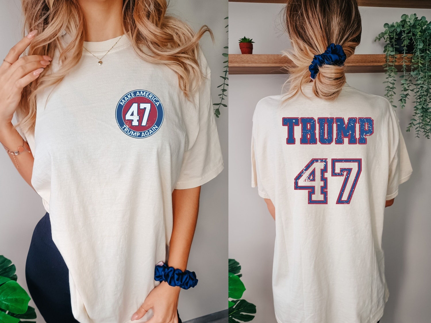 Trump 2024 Shirt Donald Trump 47th President Election Campaign Tee image 0