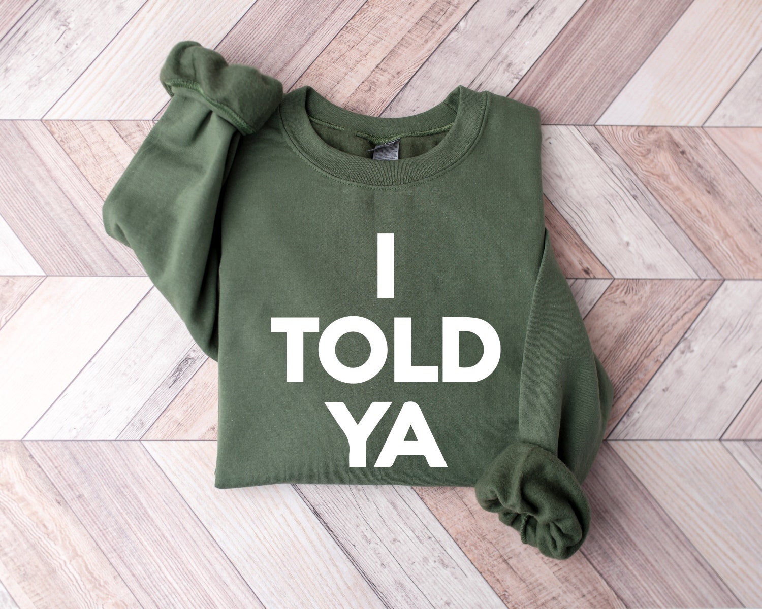 Funny I Told Ya Unisex Shirt | Cute Movie Meme T-Shirt | Humorous Graphic Tee image 3