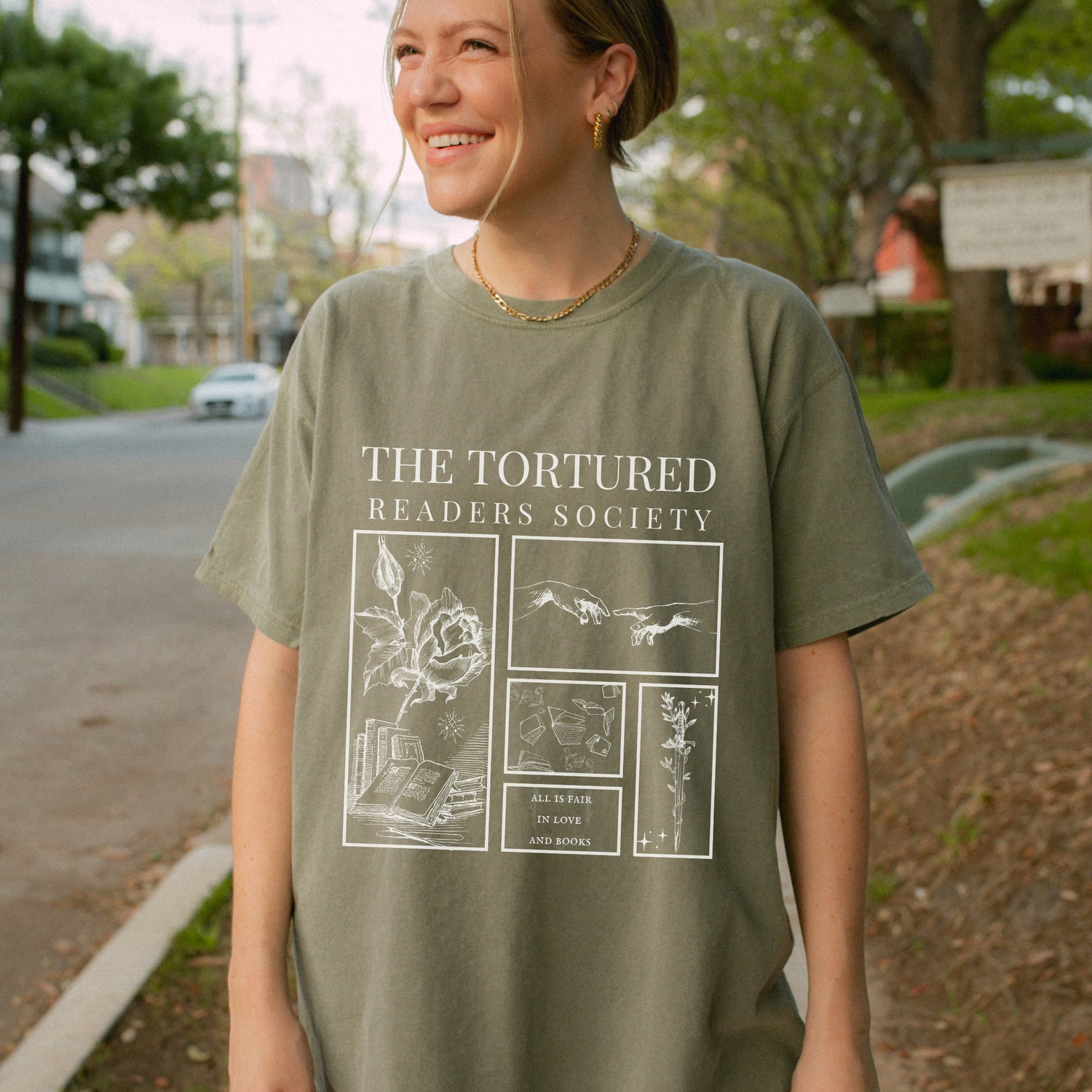 The Tortured Readers Society Shirt for Book Lovers | Bookish | Booktok | Classic Lit image 1