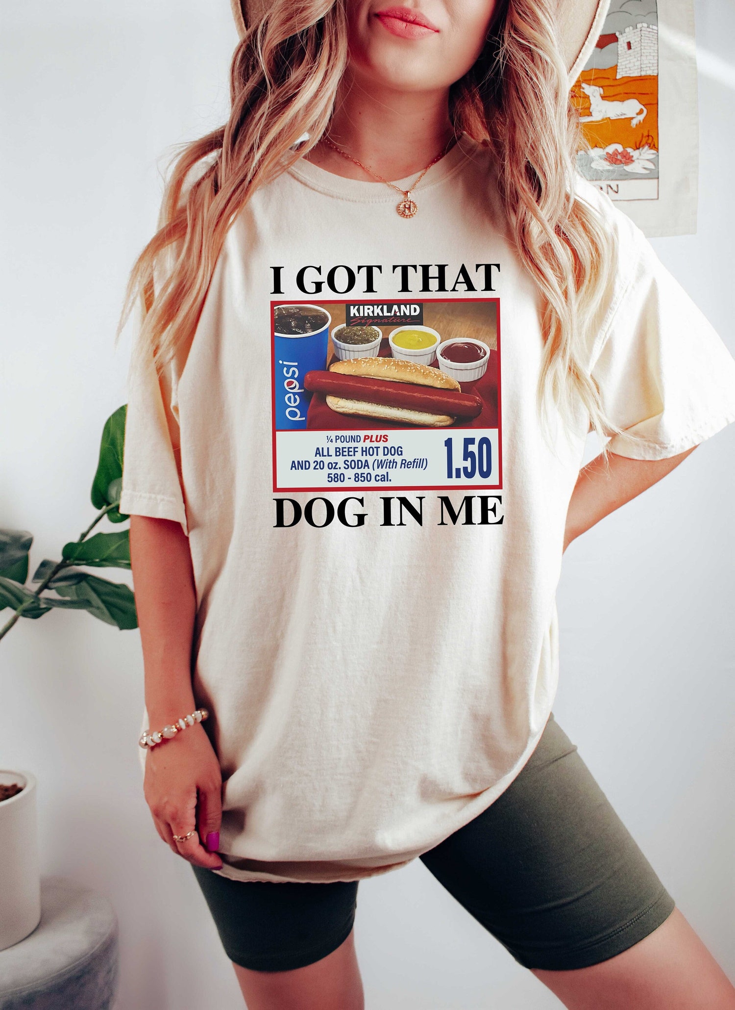 I Got That Dog In Me Shirt - Funny Hotdog Meme T-Shirt - Hot Dog Lover Gift - Trendy Sweatshirt image 0