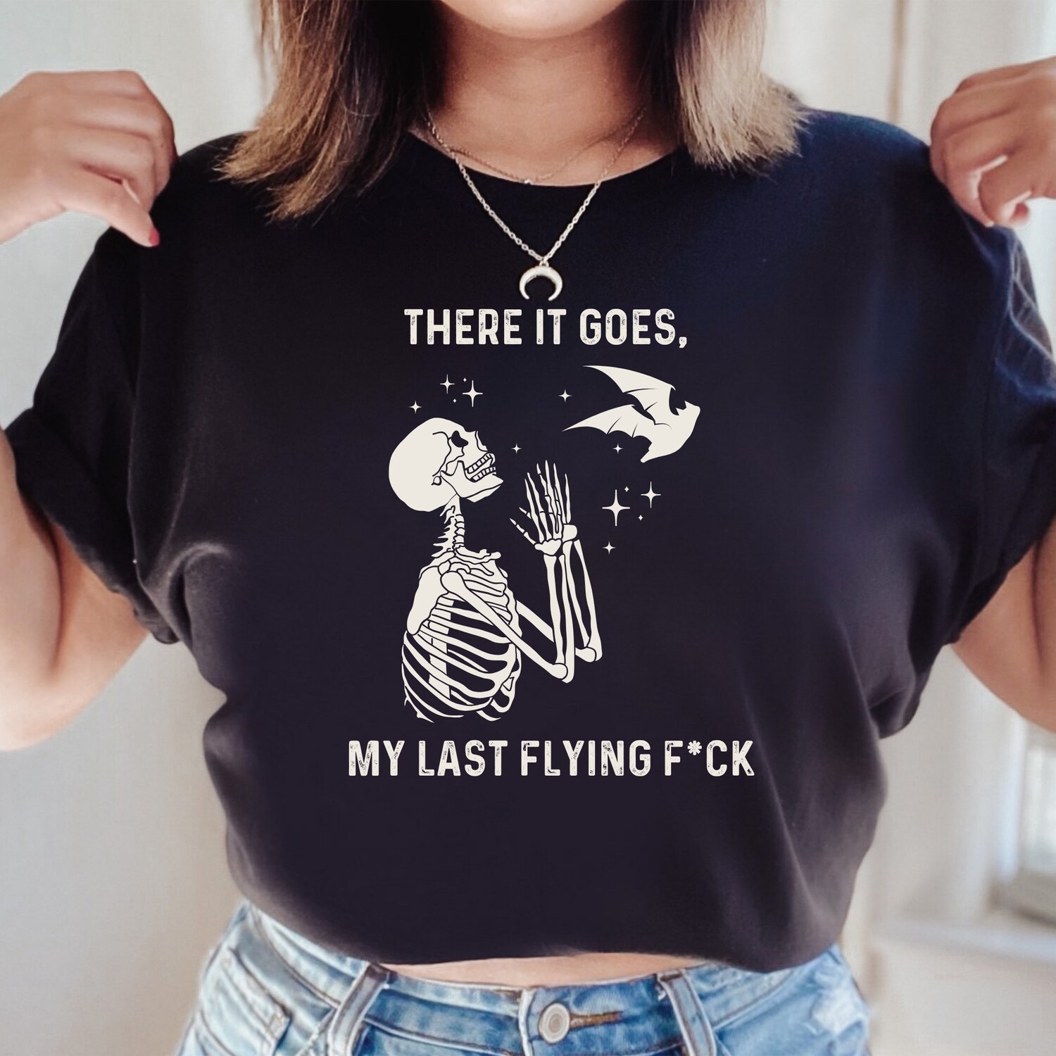 Funny Mom Skeleton T-Shirt Sarcastic Saying Gift image 6