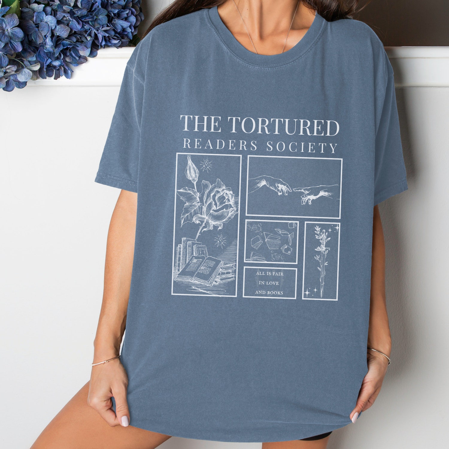 The Tortured Readers Society Shirt for Book Lovers | Bookish | Booktok | Classic Lit image 6