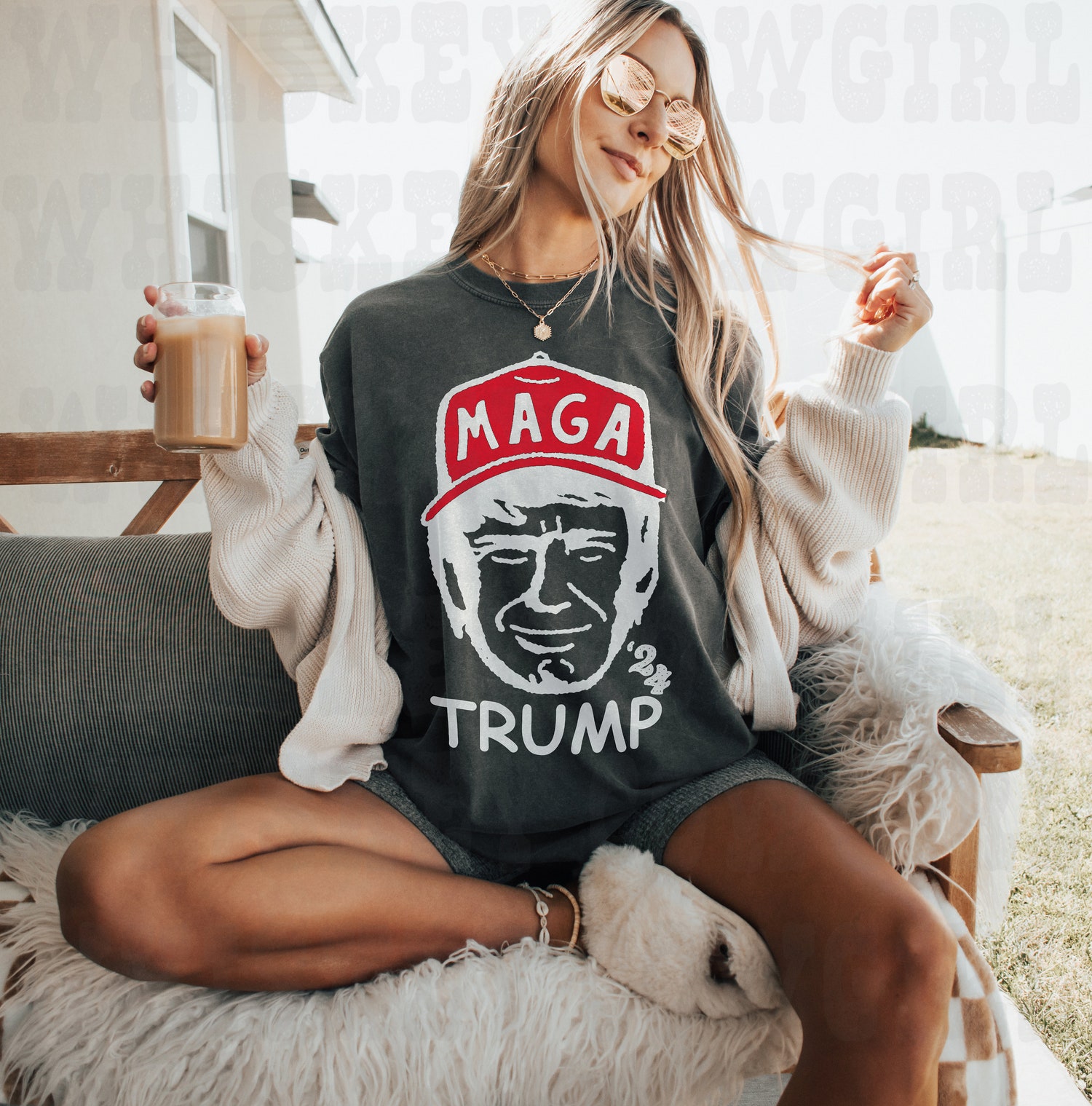 Trump 2024 T-Shirt Vote Trump Tee image 2