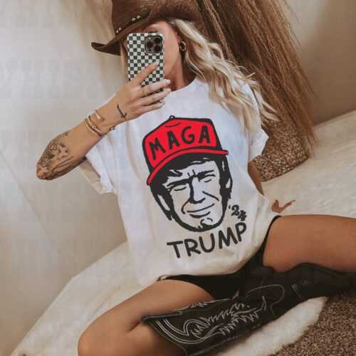 Trump 2024 T-Shirt Vote Trump Tee image 0