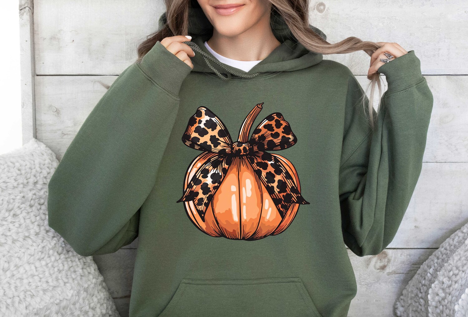 Retro Halloween Coquette Bow Sweatshirt Fall Pumpkin Sweater Spooky Mama Shirt Halloween Tees image 2