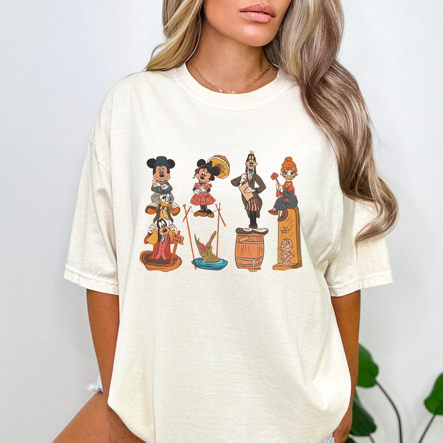 Haunted Mansion Mouse And Friends Shirt Welcome Foolish Mortal Retro Halloween Spooky image 1